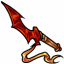 Flame of Red Rreign Polearm