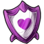 Purple Love Shield