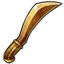 Golden Short Sword