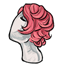 Pink Fell Wig