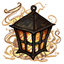 Iron Fireside Lantern