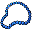 Blue Party Beads