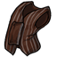 Simple Pinned Brown Vest