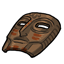 Tribal Priest Wooden Mask