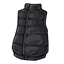 Black Puffy Winter Vest