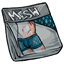 Small Teal Mesh Boxers
