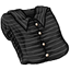 Black Striped Button Sweater