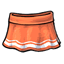 Orange Summer Skirt