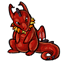 Wreathed Red Rreign Hug Buddy
