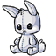 White Bunny Plushie