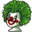 Green Clown Wig