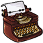 Cherry Typewriter